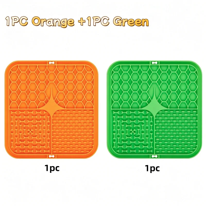 Tapis Silicone Anti-éclaboussures pour Chien & Chat – Protection Sol