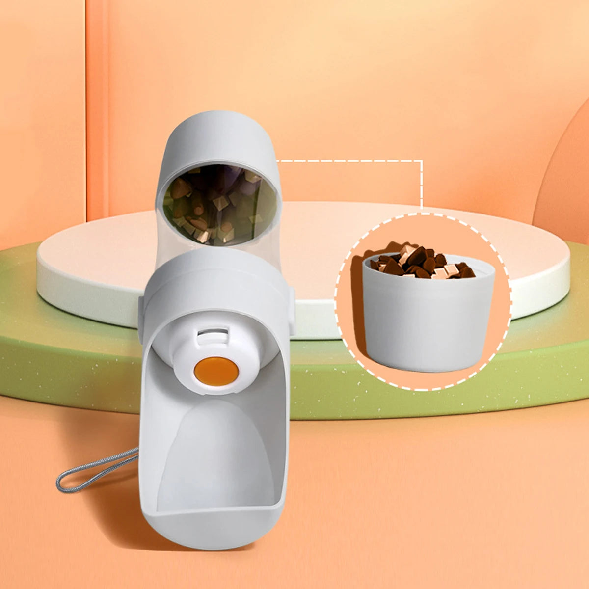 Gourde 2-en-1 pour Chien & Chat