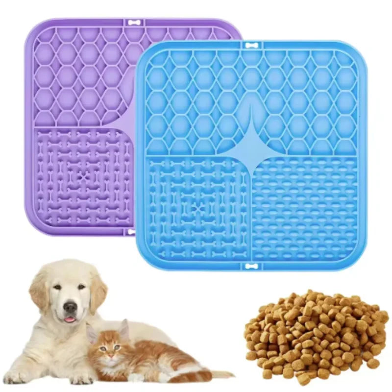 Tapis Silicone Anti-éclaboussures pour Chien & Chat – Protection Sol