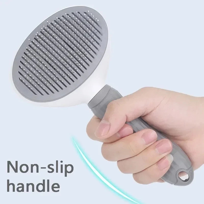 Brosse auto-nettoyante pour chiens et chats – Retire-poils