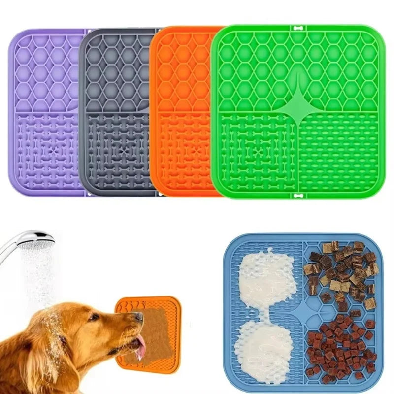Tapis Silicone Anti-éclaboussures pour Chien & Chat – Protection Sol
